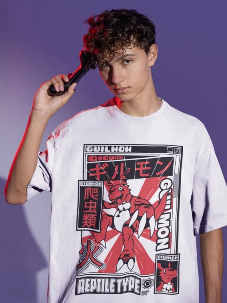 Popular Anime Print Series, Casual and Comfortable Retro Character T-shirts,Fashionable and Trendy,The First Choice for Shopping