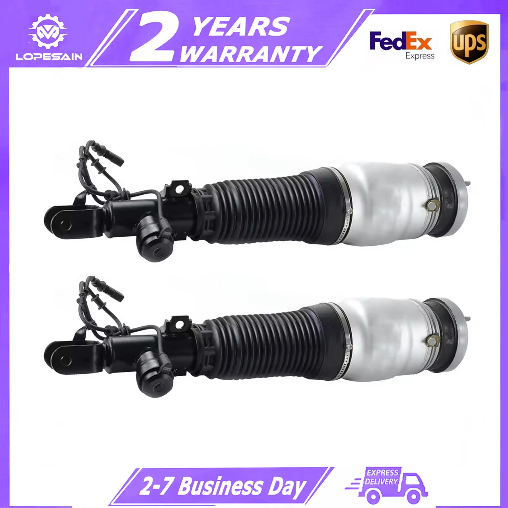 Pair For Front Right/Left Air Suspension Shock Absorber Air Strut for Hyundai Genesis 54606-3N505 54606-3N506 54621-3M500