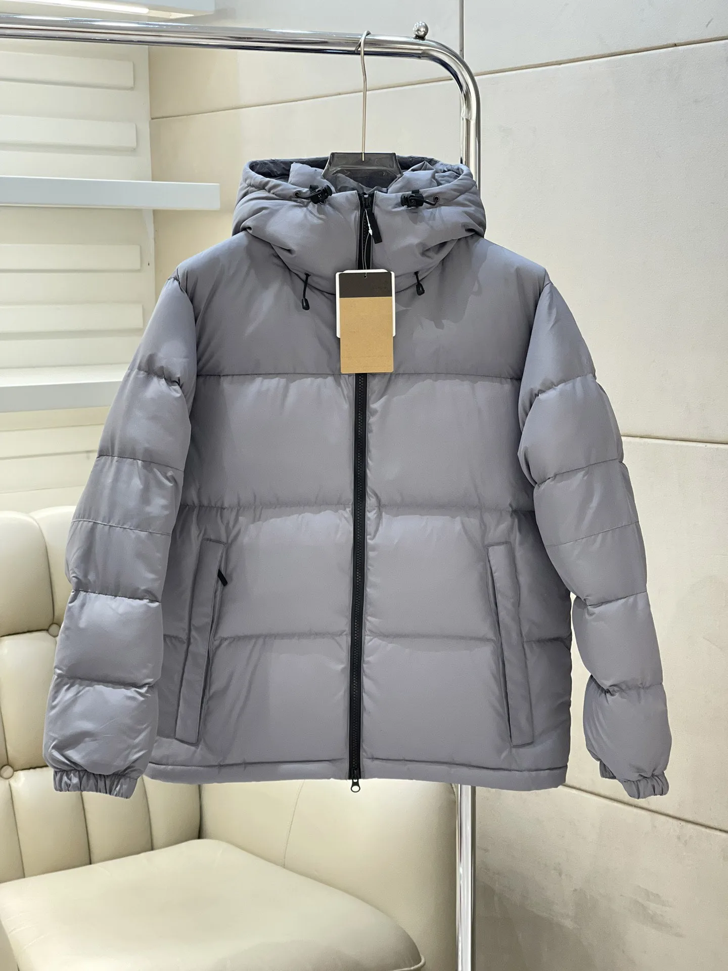 

2025 Women's Waterproof Fabric Drawstring Buckle Adjustable Hem Windproof Down Jacket Autumn and Winter New Style 1103
