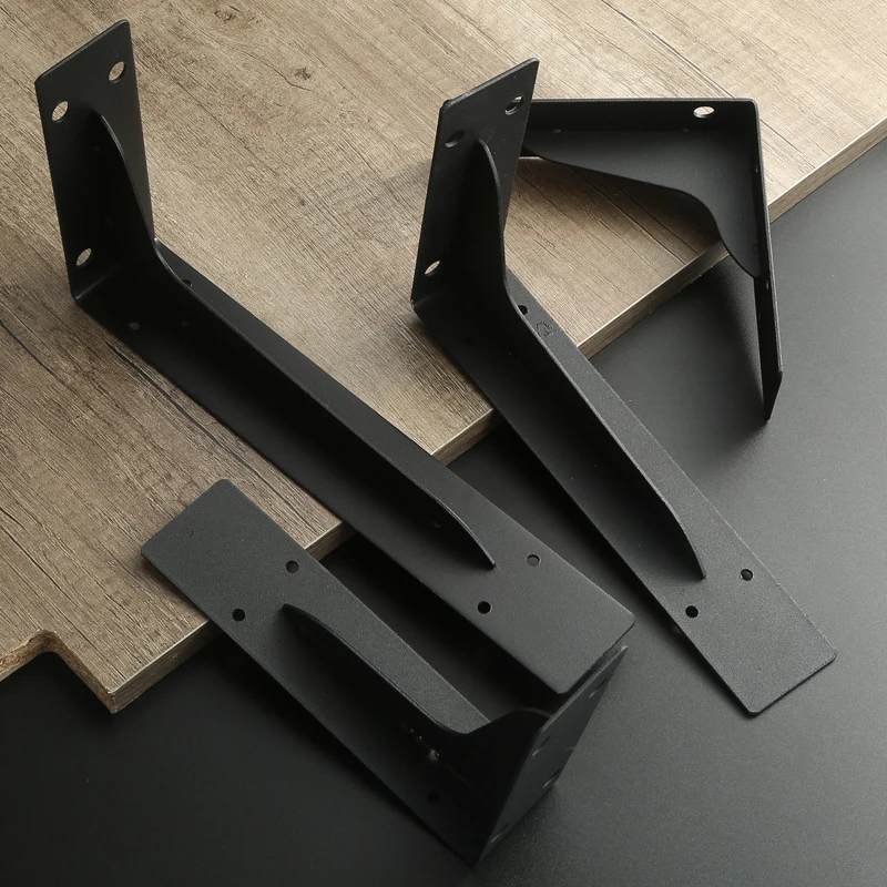 Suporte Triangular de Parede, Heavy-Duty Espessado Rack De Armazenamento, Suspenso TV Cabinet Desk Partition, Partição Fixa