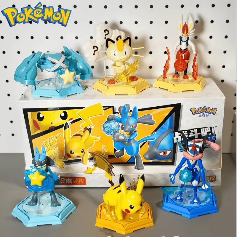 

In Stock Pokemon Charizard Pikachu Blastoise Venusaur Mewtwo Charmander Bulbasaur Assembled Movable Model Toys ﻿