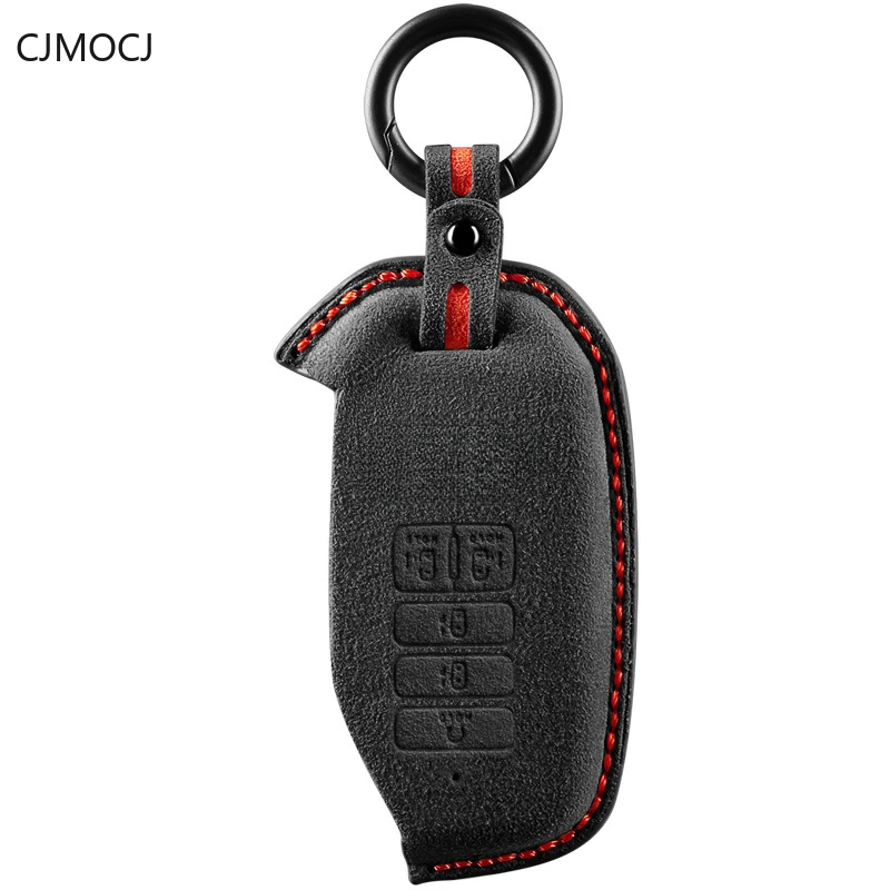

Keybag Keychain Key Cover for Kia K5/Sportage/K3/Stonic - Premium Suede Key Case