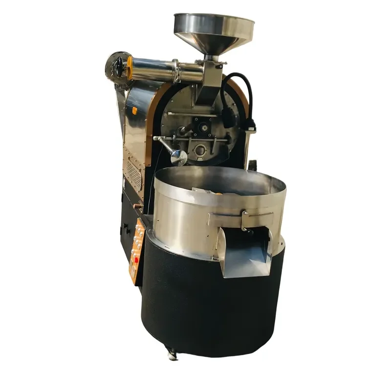 Small Caffe Roaster 600g-10Kg Food Grade Stainless Steel Electric Coffee Roaster Machine Household Use 3Kw Power
