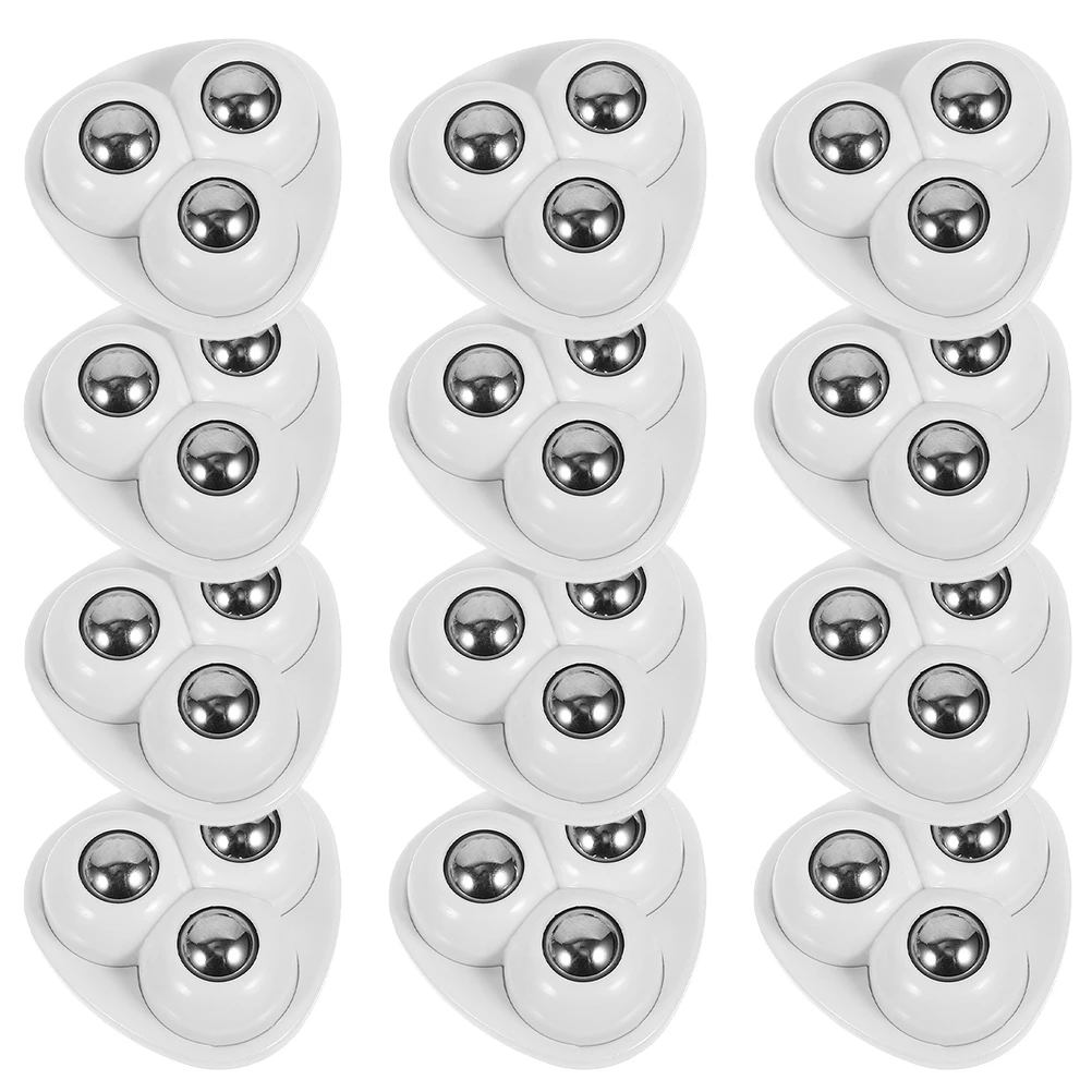 

16 Pcs Appliance Wheels Self Adhesive Caster Wheels 360 Degree Swivel Furniture Appliance Silent Durable Mini Casters