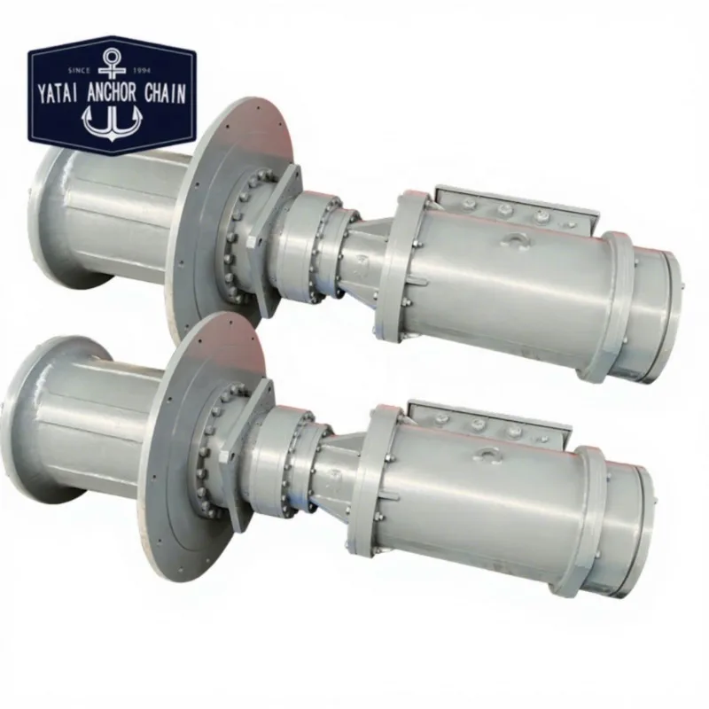 100KN Steel Anchor Windlass Marine Hydraulic Electric Vertical Rope Capstan for Replacement/Repair