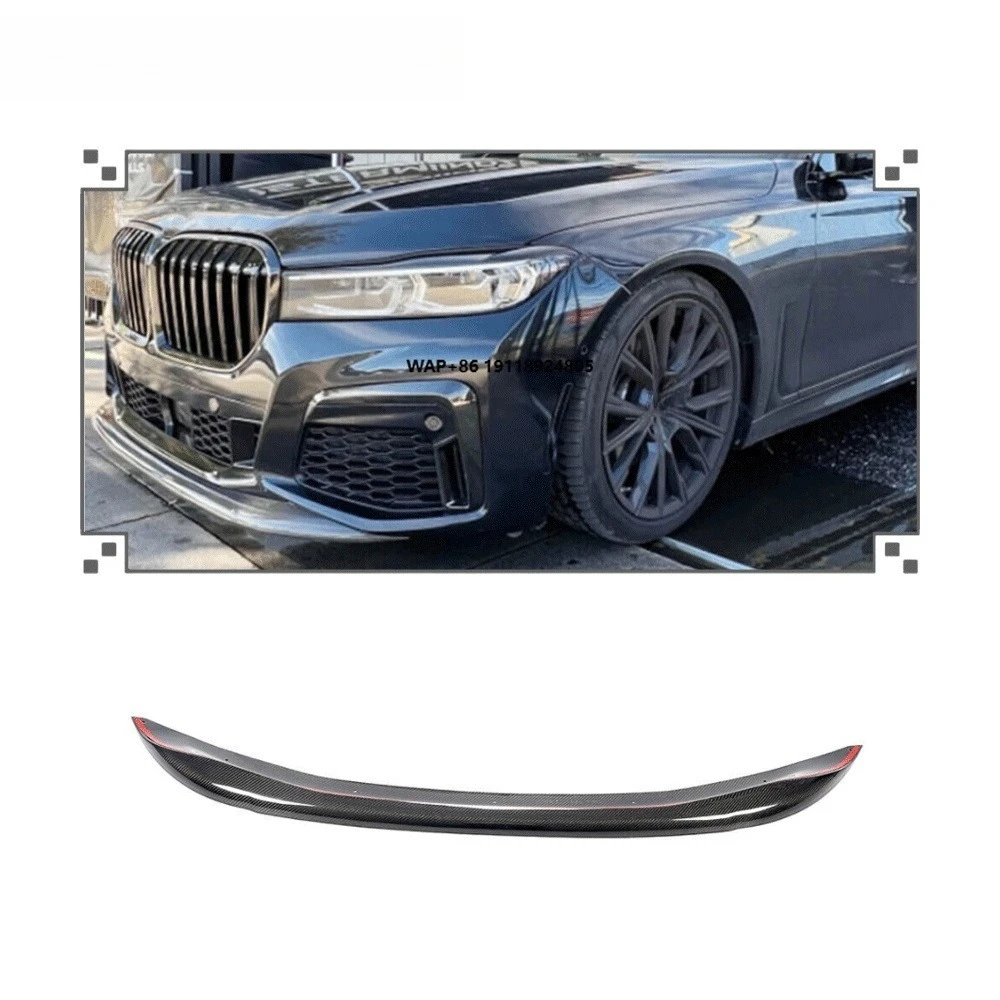 

Carbon Fiber Front Bumper Lip Spoiler Fit for 7Series G11 G12 M-Sport 2019+