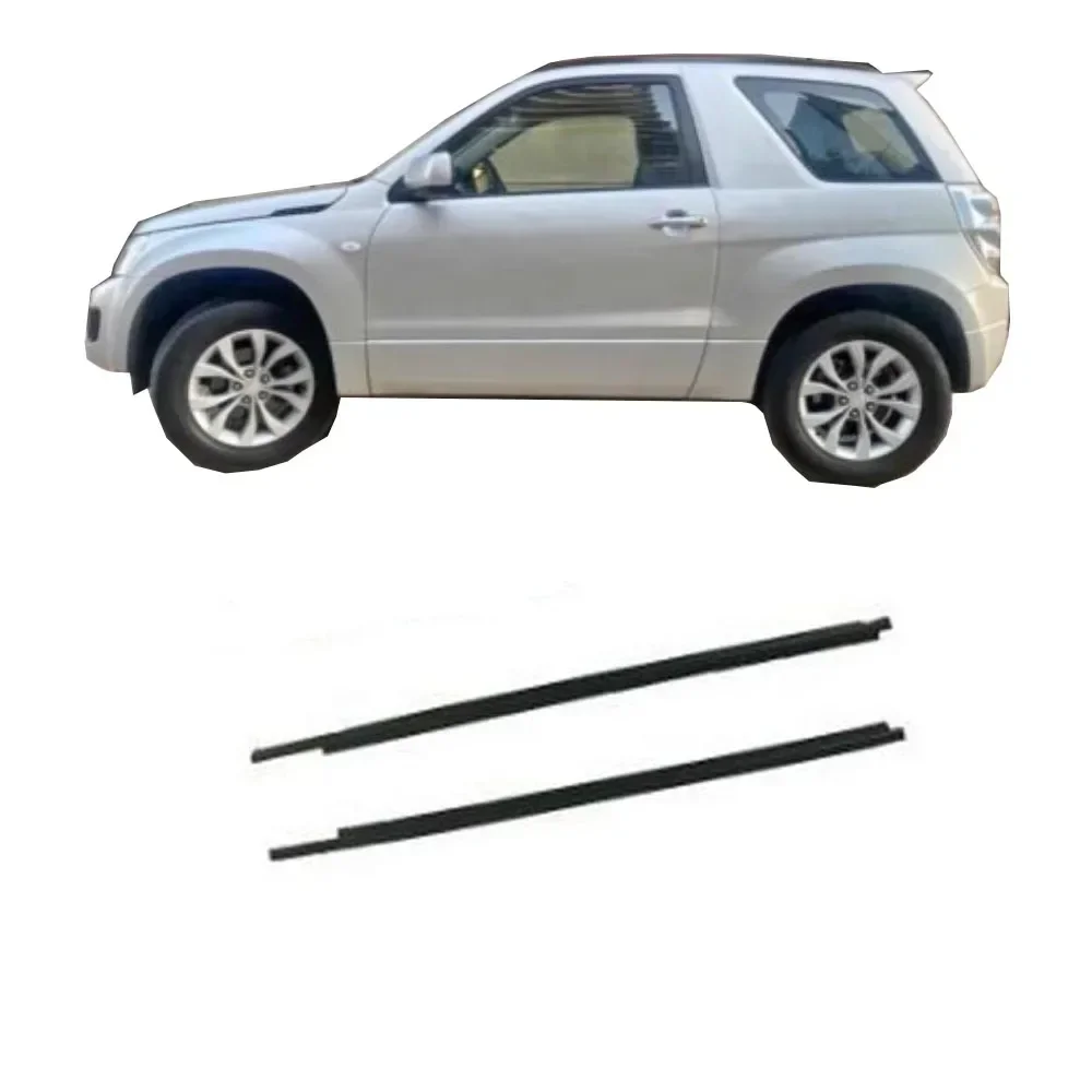 L or R or Pair 109cm Outside Windows Rubber for Grand Vitara 3 Door 2007-2012 83831-65J00 Glass Weatherstrip Not for 5 Doors