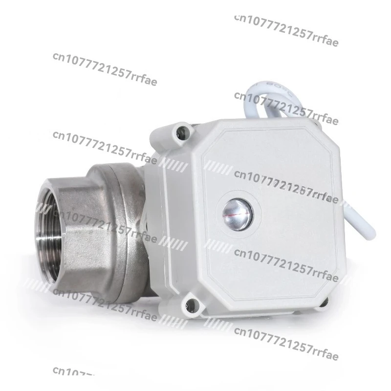 Through Flow A20-M25-S2-C DN25 SS304 NPT RS485 DC12V Modbus RTU 485 baud rate: 9600 proportional valve