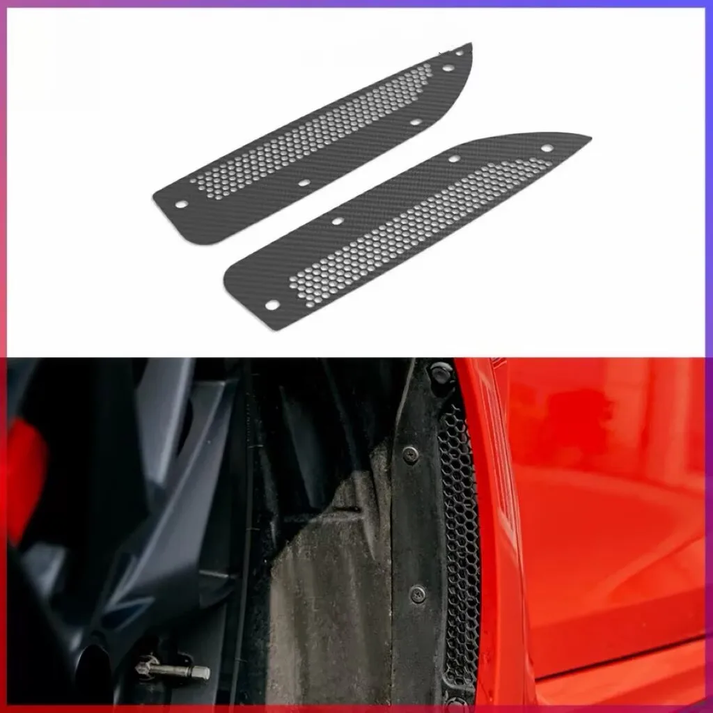 For Bumper The FL5 Front Fender Baffle Of The Honda Civic TYPE R Dry Carbon Fiber Modification Part Can Be Replaced