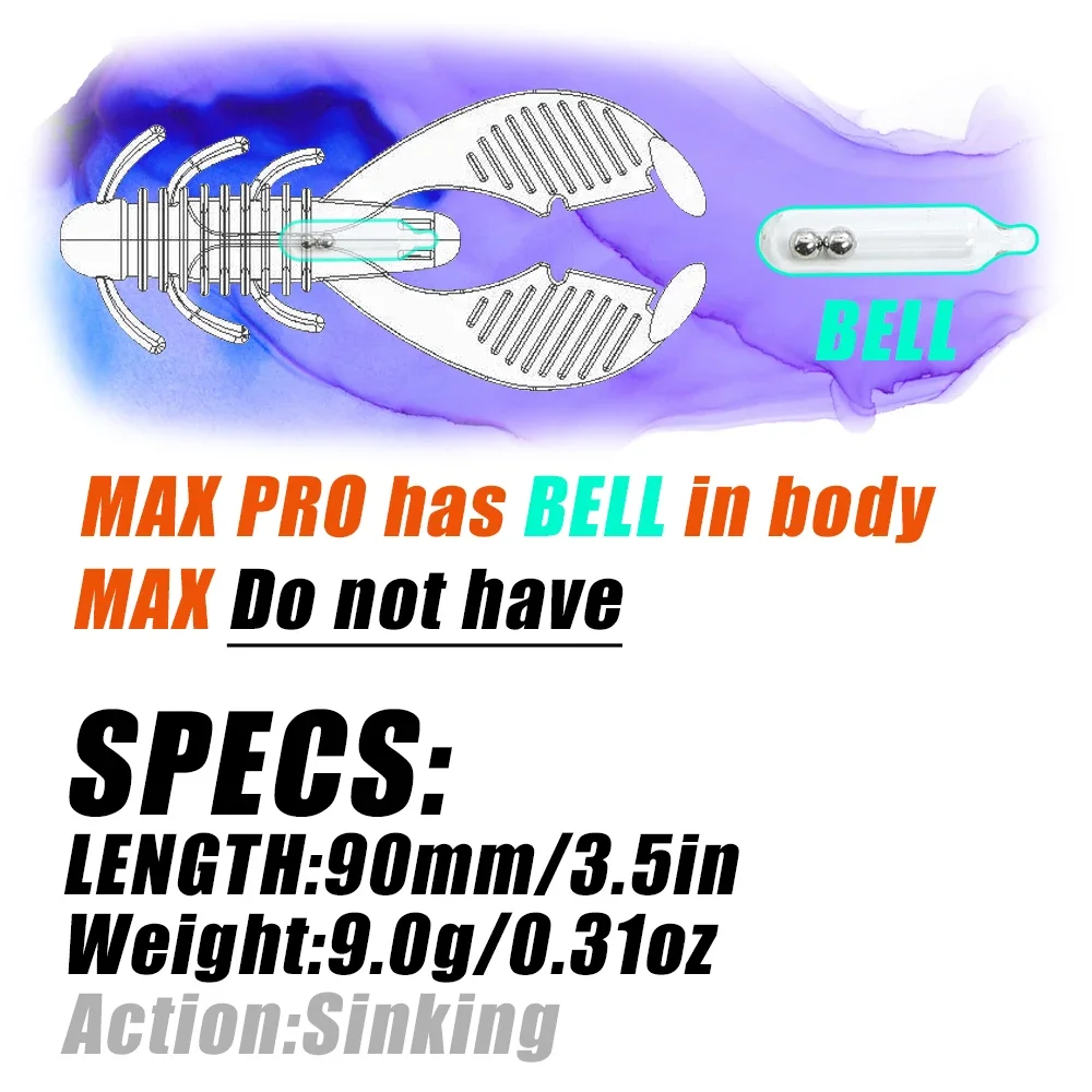 B&U Craws Garnelen Weicher Köder 90mm Geruch Mit Salz Silikon Künstliche Angelköder Jig Wobbler Bass Karpfen Pesca Angelgerät – Detail 1