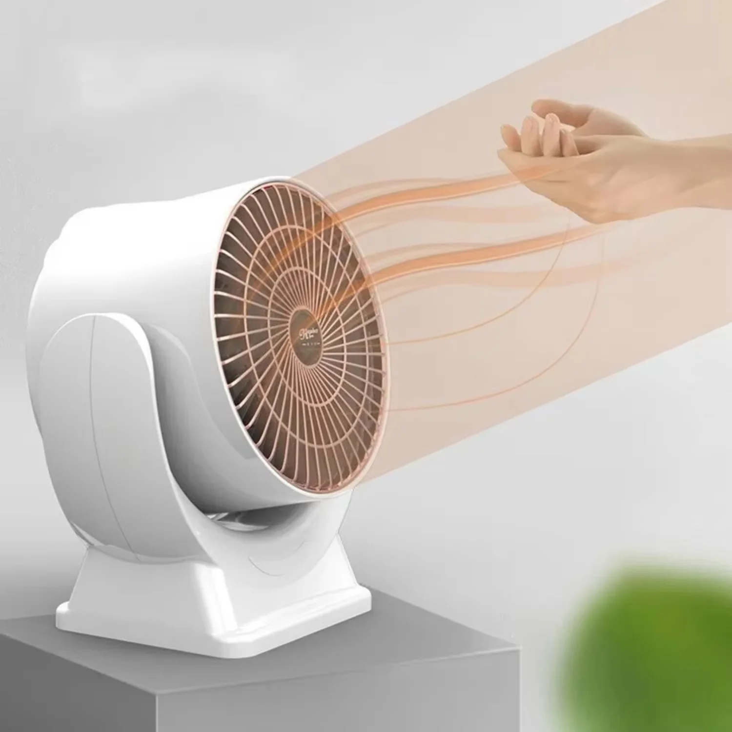 Portable  Heater Low Noise Air Heater Fast Heating Mini Desktop Fan Heater Winter Heating Warmer   Office Room