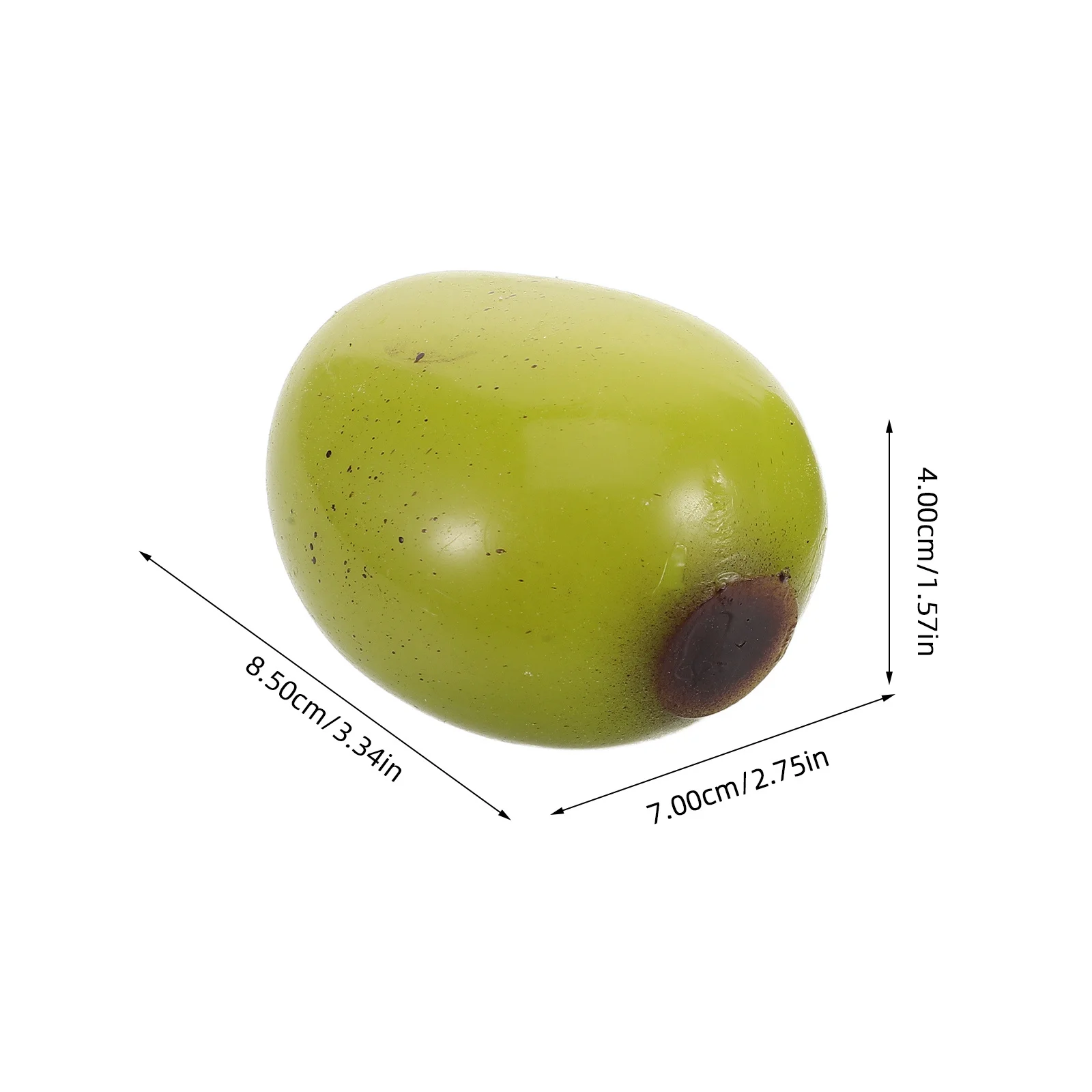 2Pcs Mango Slow Rising Squishy Sensory Squeeze Stress Balls Kids Party Favor Desk Fun Mango Slow Rising Squishy