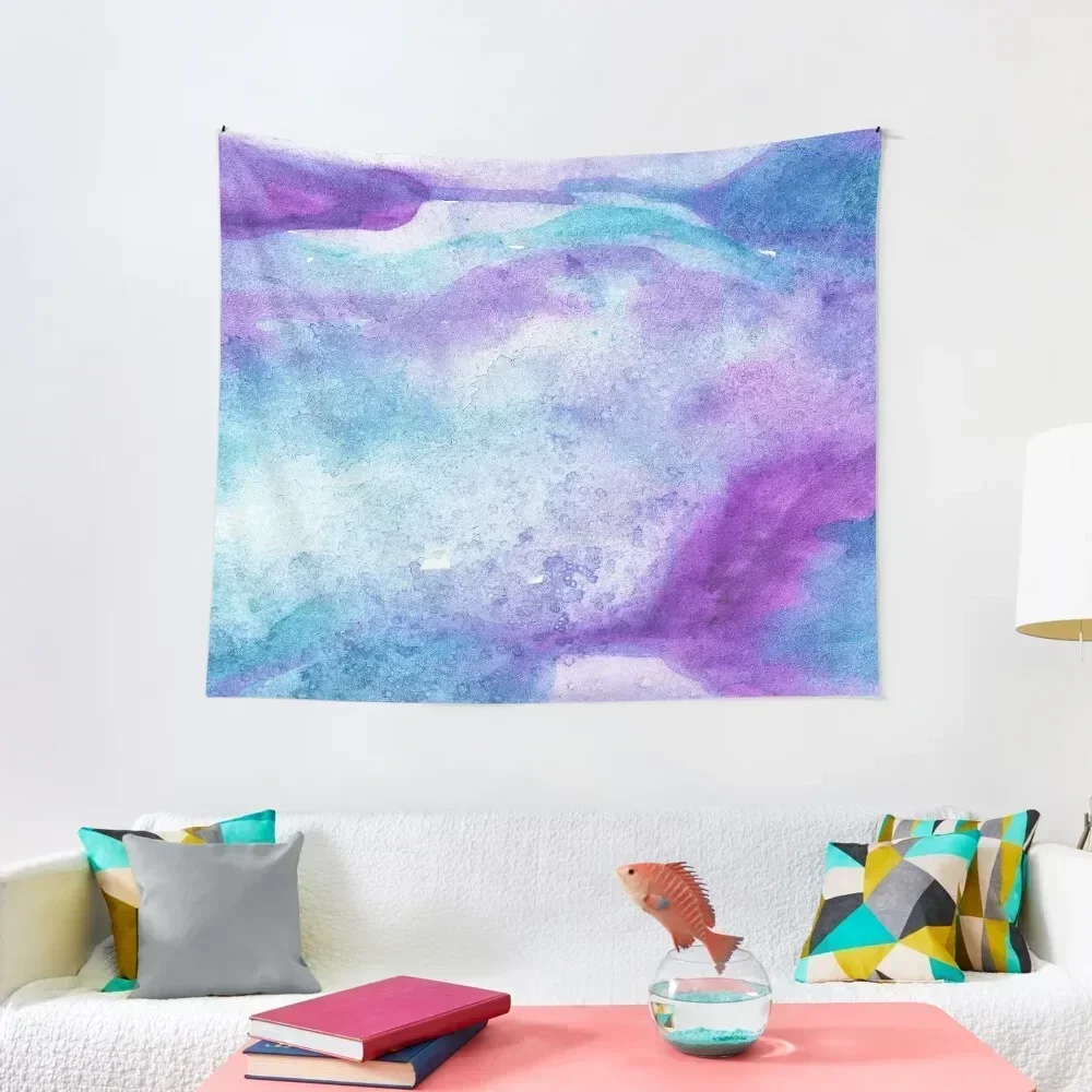 Amethyst watercolor Tapestry Wall Decorations Decor Home Aesthetic Room Decor Wall Art Tapestry