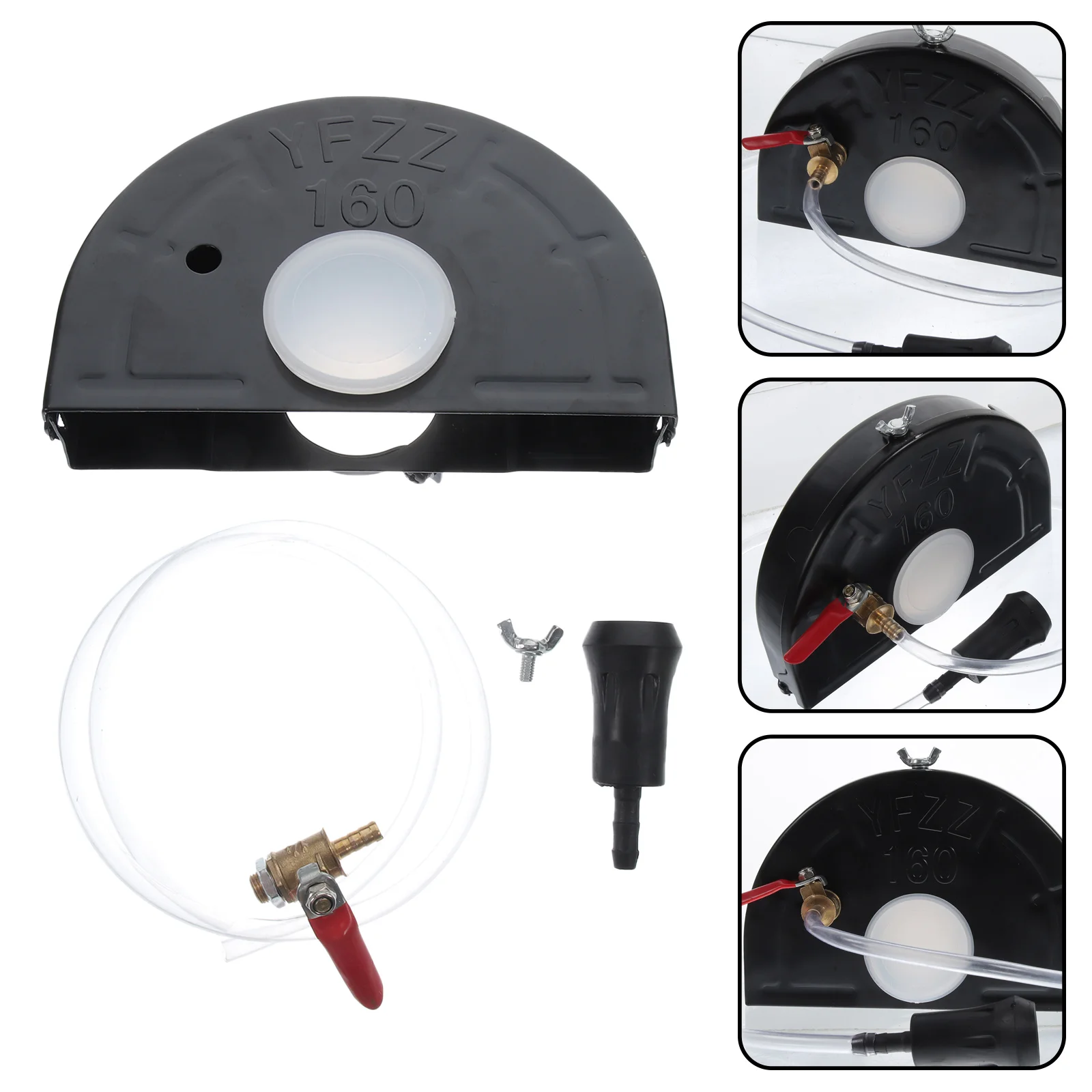 

Angle Grinder Protective Cutting Disc Wheel Dust Shroud Durable Lightweight Wood Chipboard