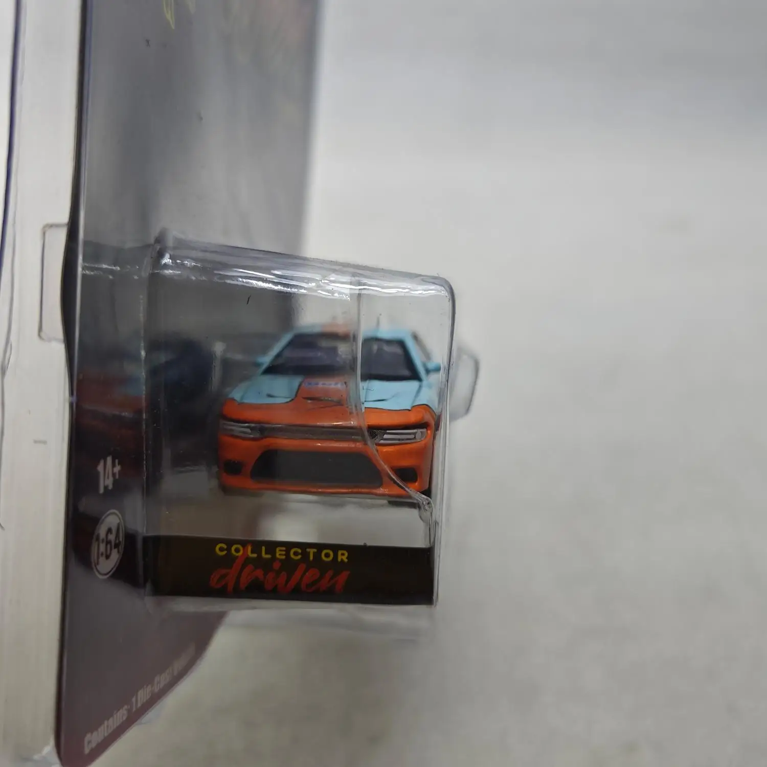 GreenLight 1:64 2018 Dodge Charger SRT Hellcat จําลองรถ Micro Collection ตกแต่งรถของเล่นของขวัญ