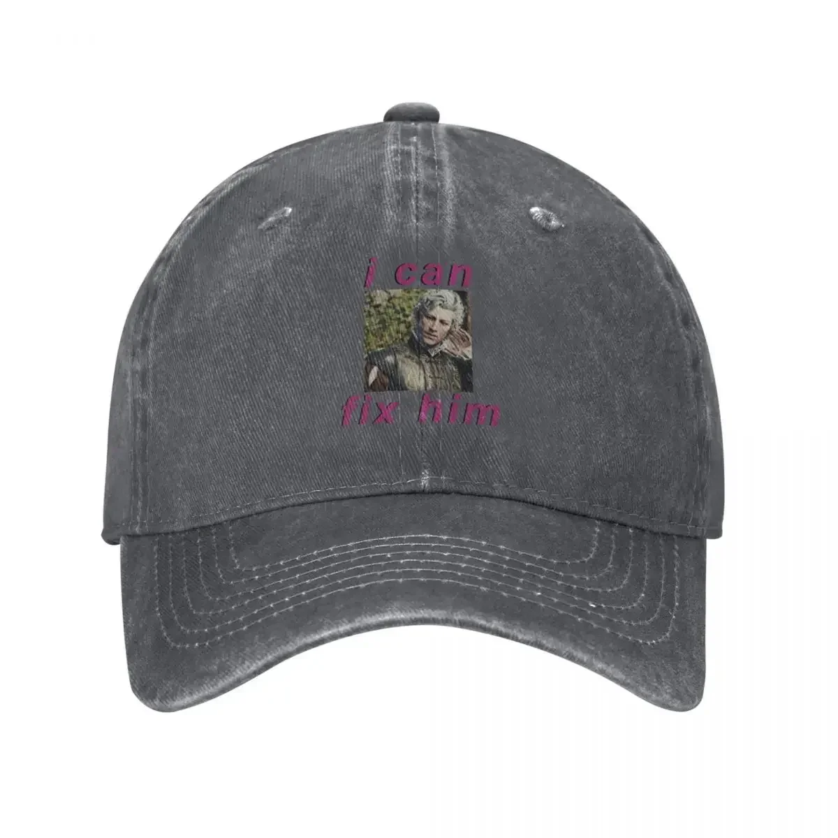 Astarion I can fix him Baseball Cap Golf Wear funny hat Caps For Men Women's