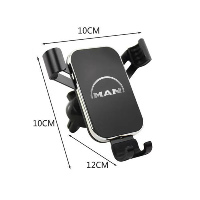 Gravity Car Phone Holder Car Air Vent Clip Mount Mobile Phone Holder For MAN TGX TGM TGA TGS TGE Accessories