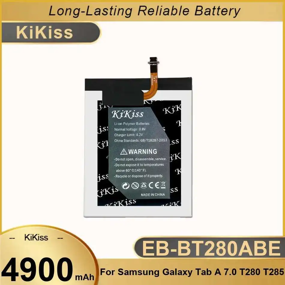 

For Samsung Galaxy Tab A 7.0 T280 T285 Stable 4900Mah Tablet Battery Environmentally Friendly EB-BT280ABE
