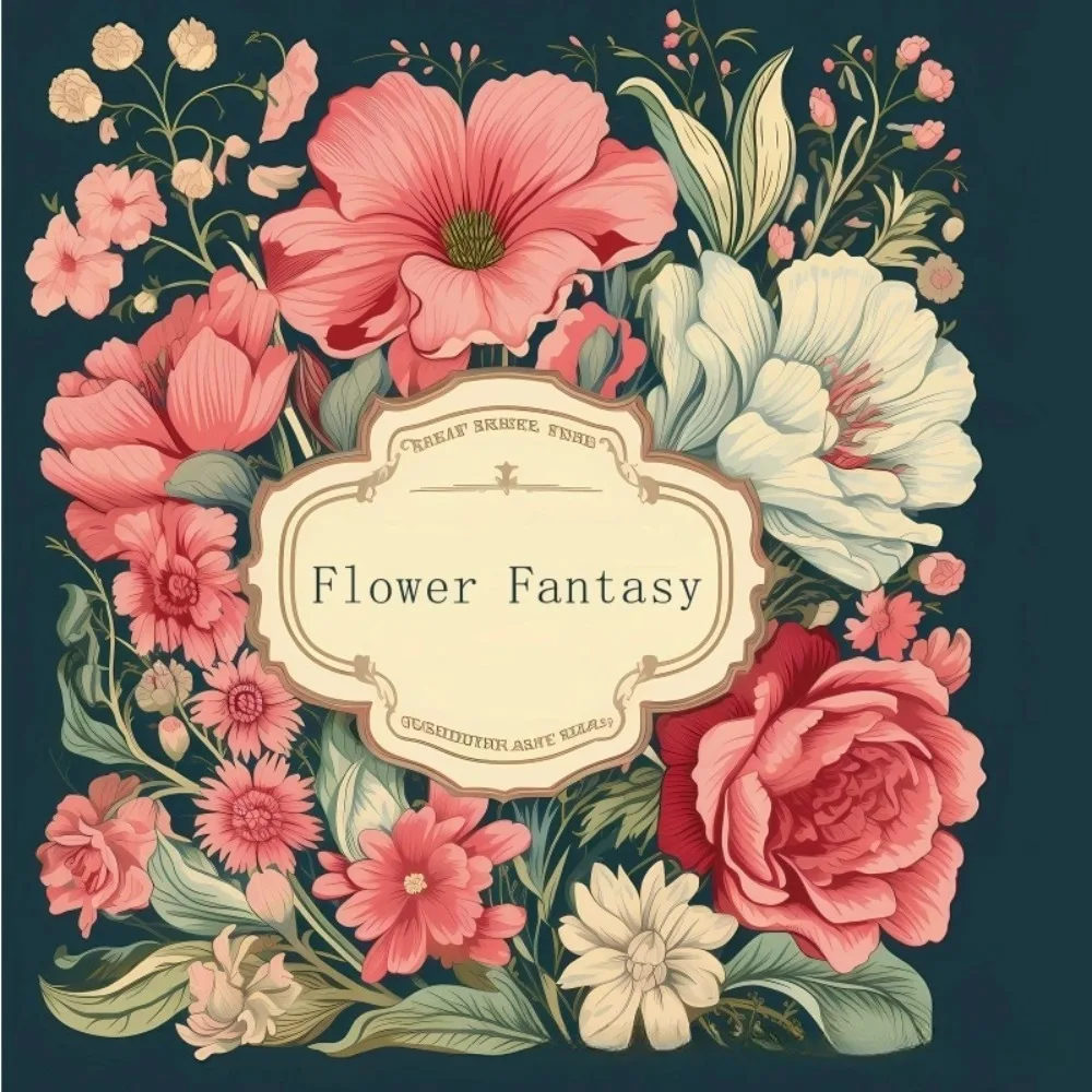 

Книжка-раскраска с цветком для снятия стресса, 20 листов, милая и простая книжка с ручным рисунком, образовательная забавная книга для рисования граффити