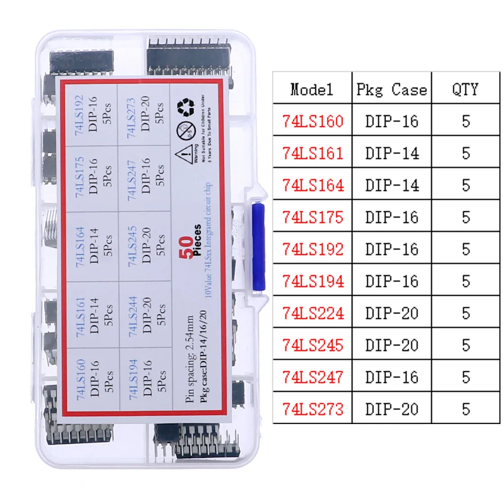 Imagem -06 - Circuito Integrado Chip Variedade Kit ic Sockets Grupo 4000 4500 74hc 74ls Lógica Cmos Comum ic