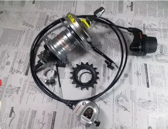 1 set for Shiman o Nexus SG-3R40 3 Speed 36 Hole hub & shifter Roller Brake BR-IM31-R SL-3S40J set 170mm Axle Lone Long