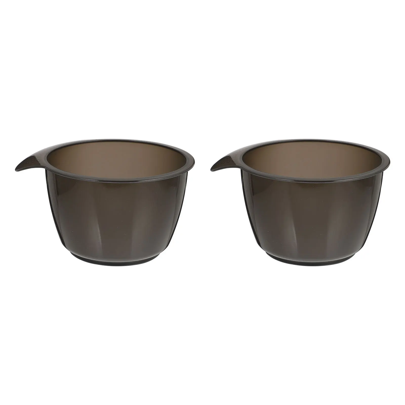 2pcs Hair Color Plastic Bowl With Handle Durable Compact Tint Mixing Bowl For Salon Home Use Easy Clean Color Dye Tool - Image 6