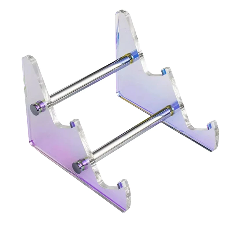 Removable Multicolor Acrylic Keyboard Stand Transparent Desktop Tray Computer Keyboard Tray Stand Multicolor image 6