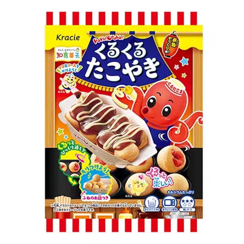 

Popin Cookin Kracie Takoyaki, Мячи-осьминоги, готовка на кухне, японская кухонная игрушка с золотой рыбкой