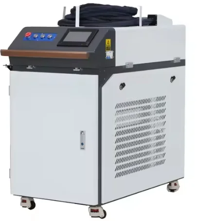 2000W Portable Continuous Fiber Cleaner Machine CE Certified for Rust Paint & Coating Removal on Metal Mold Fast Shipping