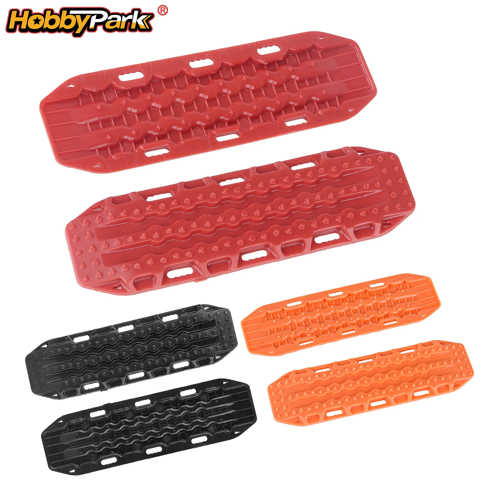HobbyPark Escape Plate for TRX4M SCX24 RC Car Escape Board 1/18 1/24 Scale RC Crawler Accessories Decoration 2pcs