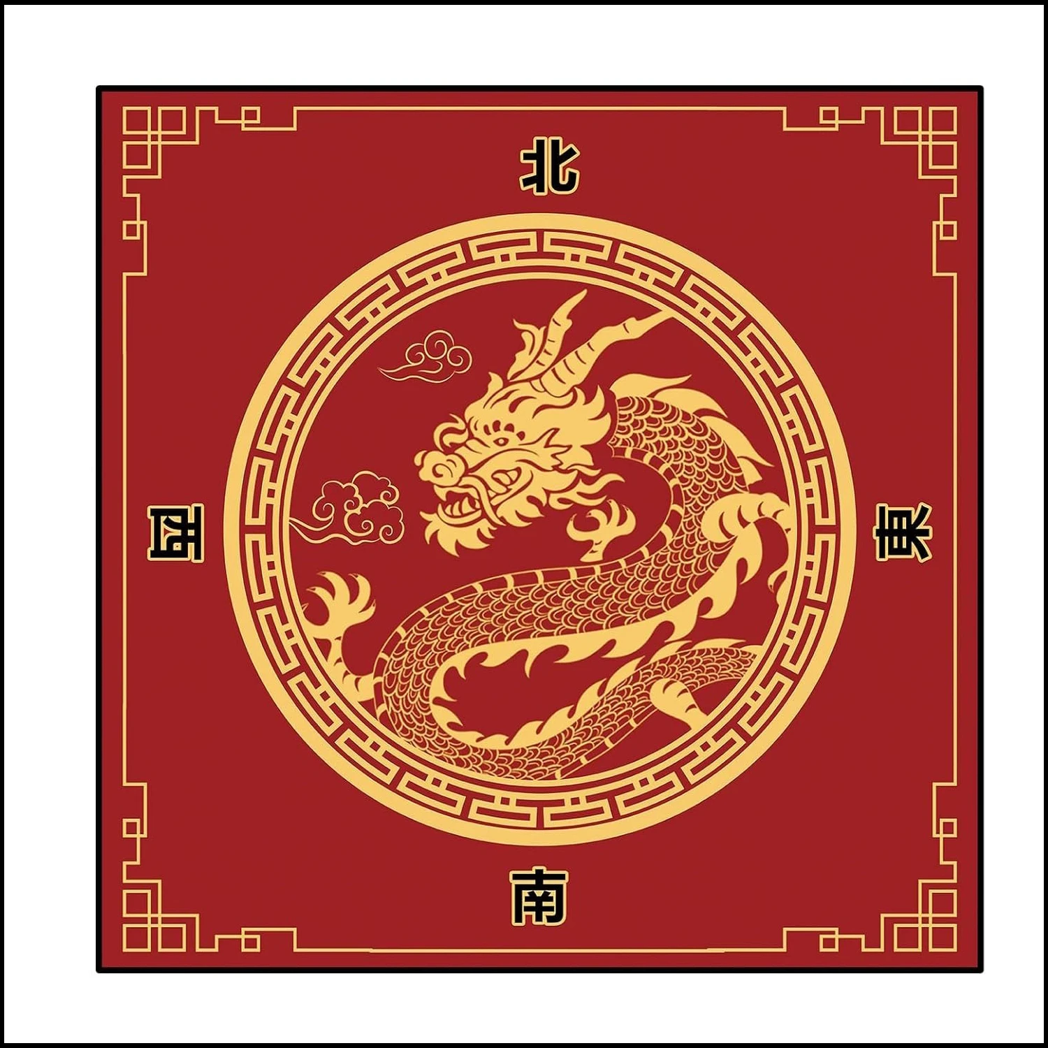 

70/80/90cm creative design mahjong game rubber table mat party multiplayer game mahjong mat entertainment accessories