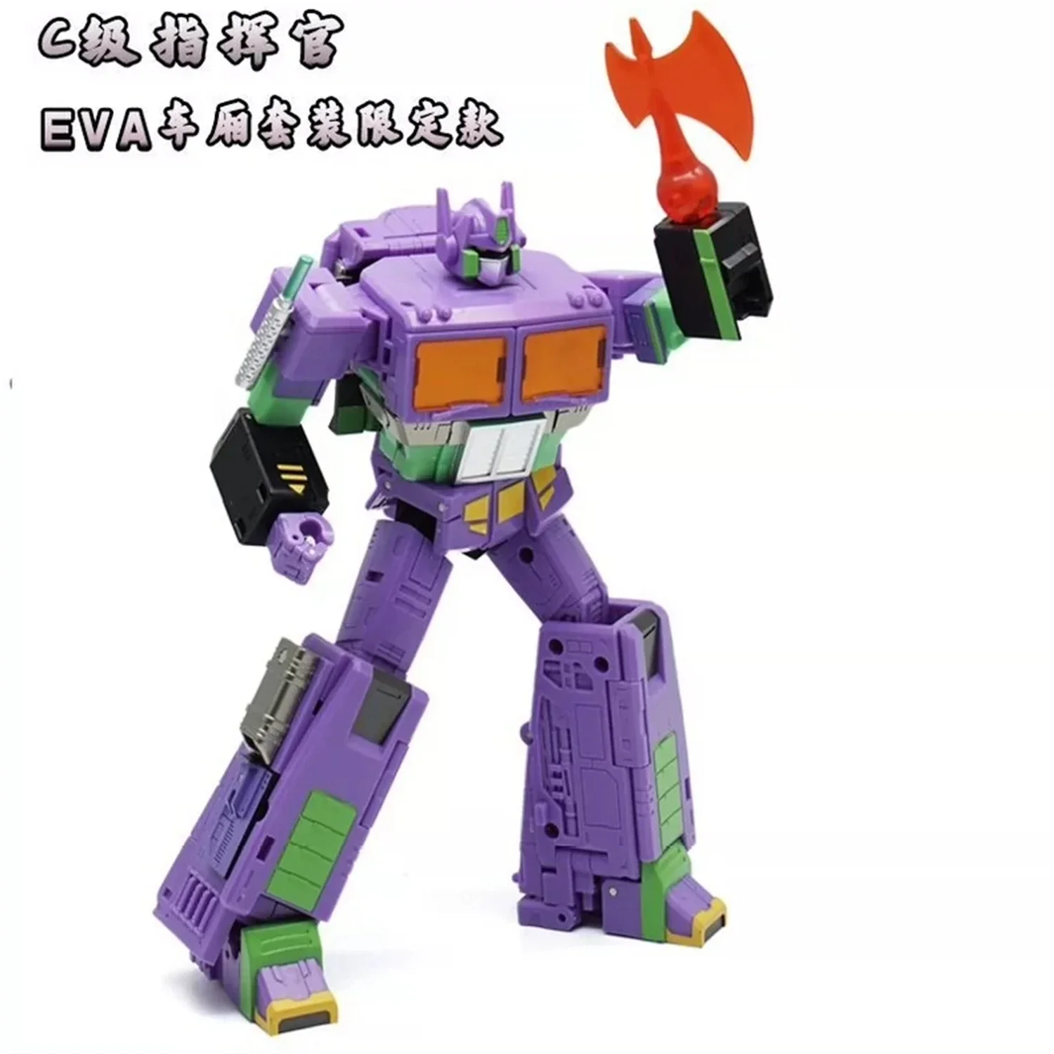 [สต็อก] การเปลี่ยนแปลงจํานวนมากแรกเช่น AS-08E AS08-E EVA พร้อม KO SS86 OP Prime Action Figure
