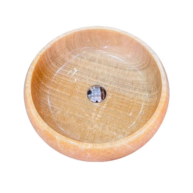 

Stone column washbasin washbasin integrated, bathroom art balcony courtyard, garden room outdoor pool retro