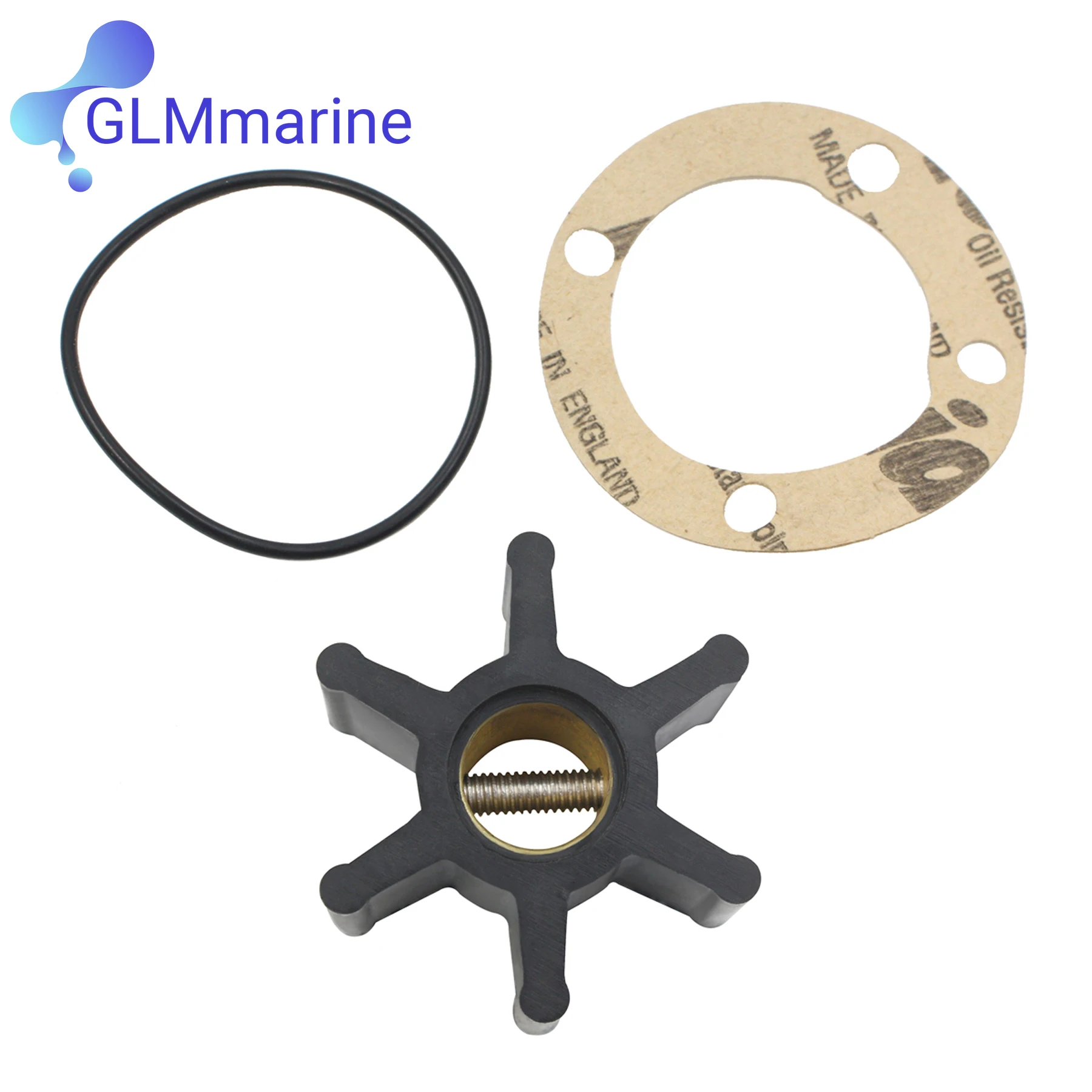 Water Pump Impeller Repair Kit 09-808B Fits Johnson 09-808B-1 Jabsco 22405-0001-P Onan 132-0310 Sierra 10-3076 09-45589