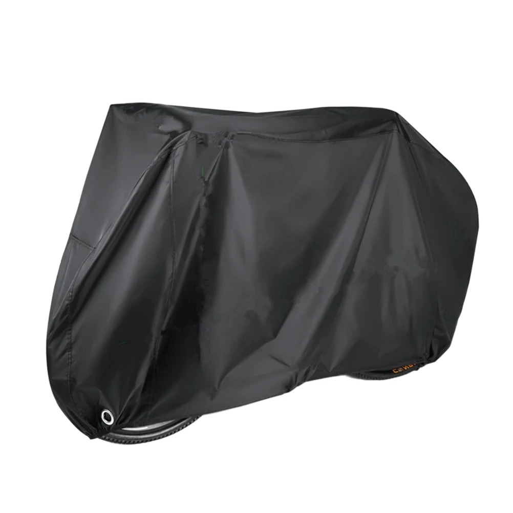 190T Copertura per bici in nylon Impermeabile antipolvere Protezione per scooter per moto Borsa portaoggetti con fondo elastico Pieghevole per uso esterno