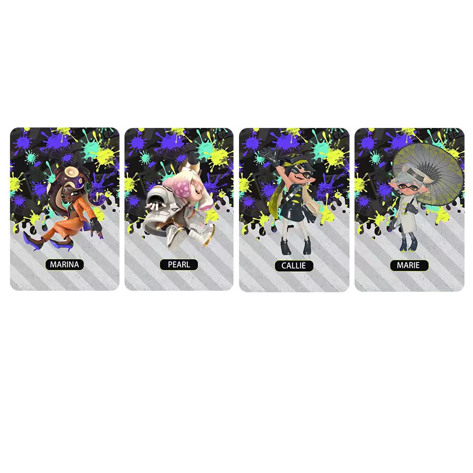 New Amiibo Card Hot Game Animal Crossing: New Horizons Splatoon 3 Figure Kawaii roles NS Switch 3DS Set Collect Mini NFC Cards