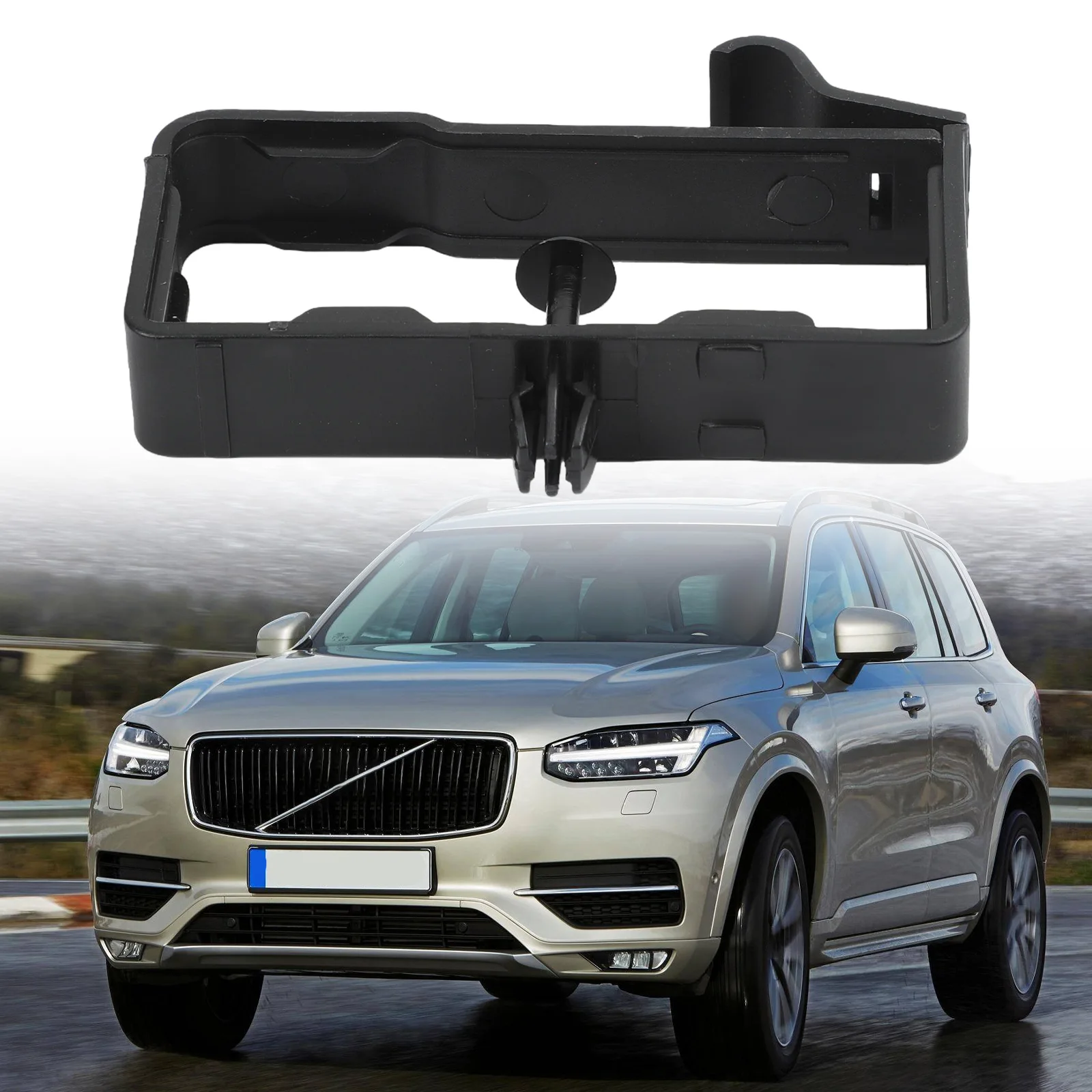 Mount Buckle Bracket Clip Auto Trim Clip Rear Triangle Anchor Aftermarket Part Part Number 30721387 OE Reference Required