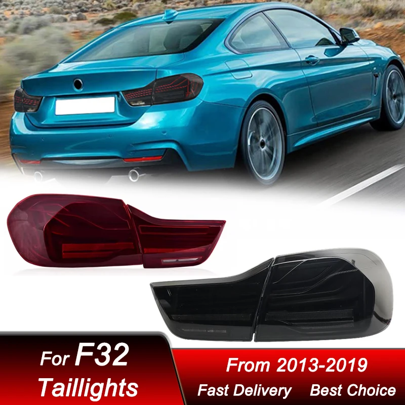 Car Tail Lights For BMW 4 series M4 F32 F36 F82 13-19 upgrade CSL LED Tail Lamp Dynamic Turn Signal Light Tail Lamp Assembly