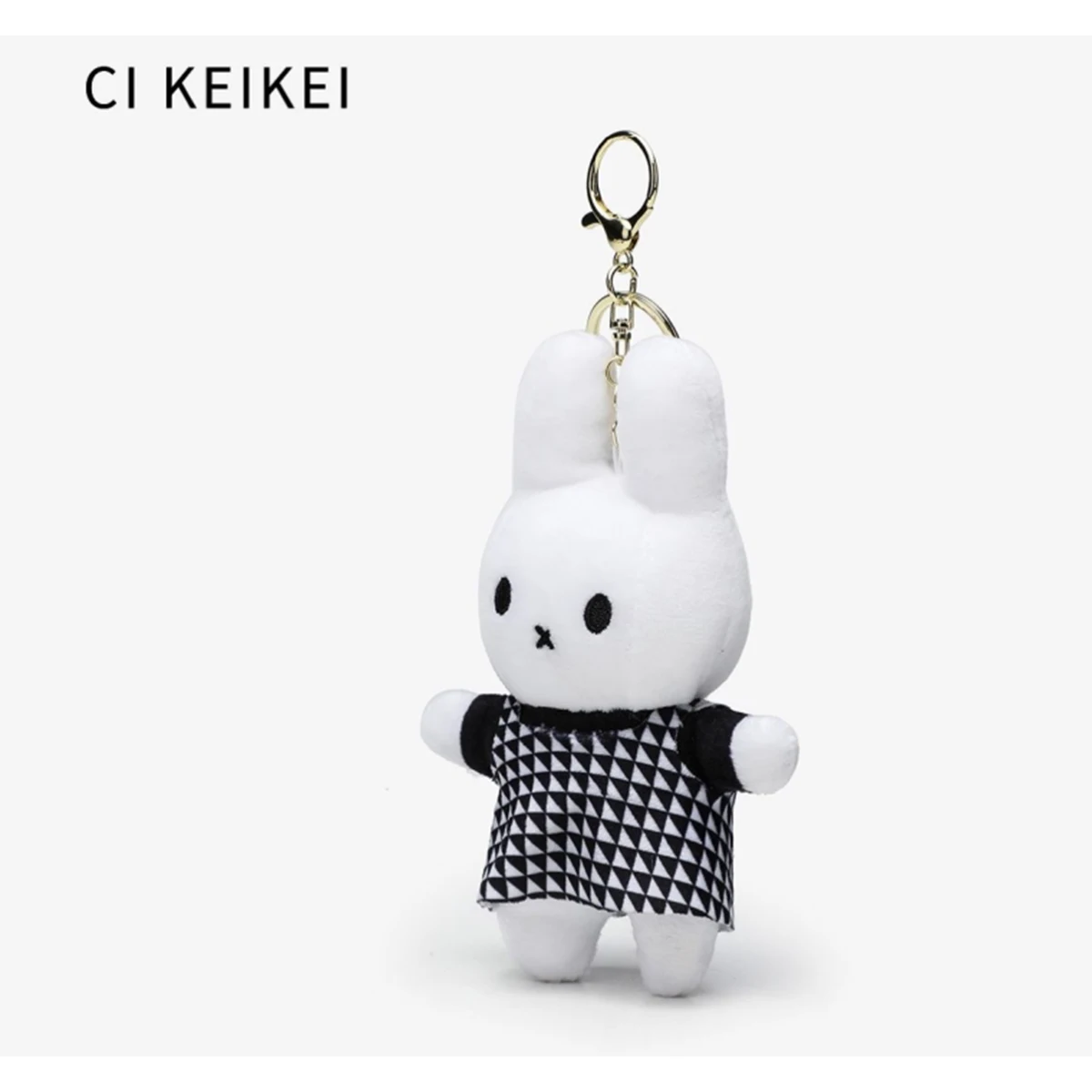 Miffy Rabbit Pendant Cute Handheld Doll Super Kawaii Mini White Rabbit Plush Doll Backpack Keychain Doll Pendant
