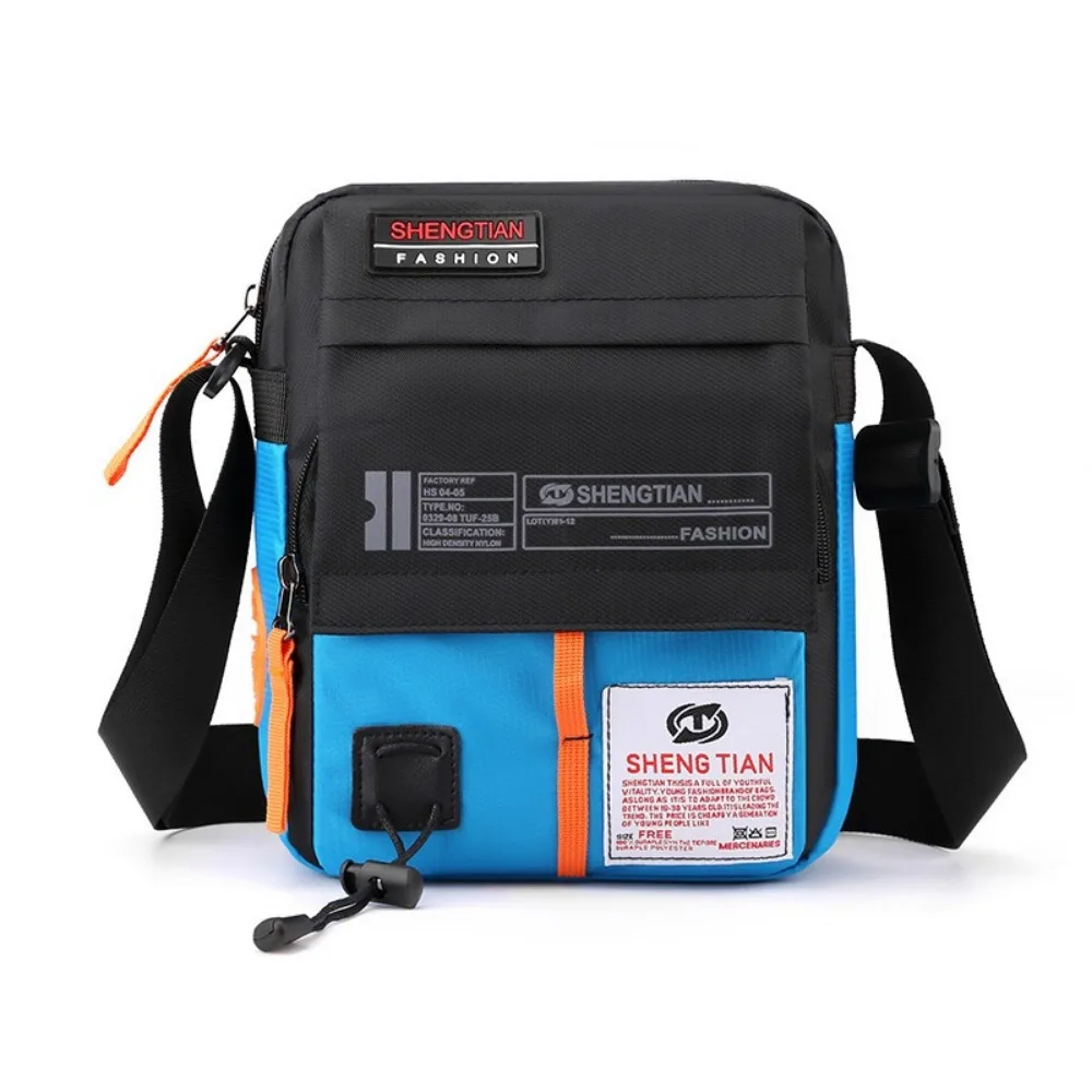 

Multi-pockets Men's Shoulder Bag Large Capacity Waterproof Messenger Crossbody Bag Multifunctional Nylon Business Bag Handbag