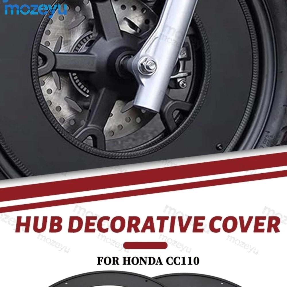 

For HONDA Cross Cub CC50 CC110 CT125 ST125 ST 125 DAX 125 DAX125 2013-2025 Front Rear Wheel Hub Ring Cover Wheel Hub Cover 2026