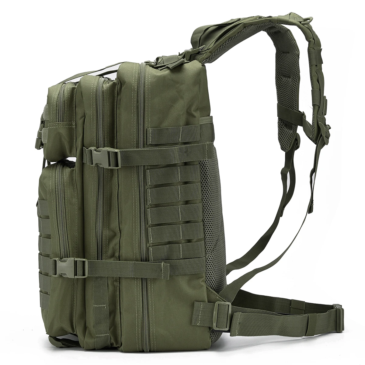 QT&QY 30/50L Tactical Backpacks For Man Hking Outdoor Survival  Bags 3P Assault Pack EDC Molle Pack For Trekking Hunting Bag