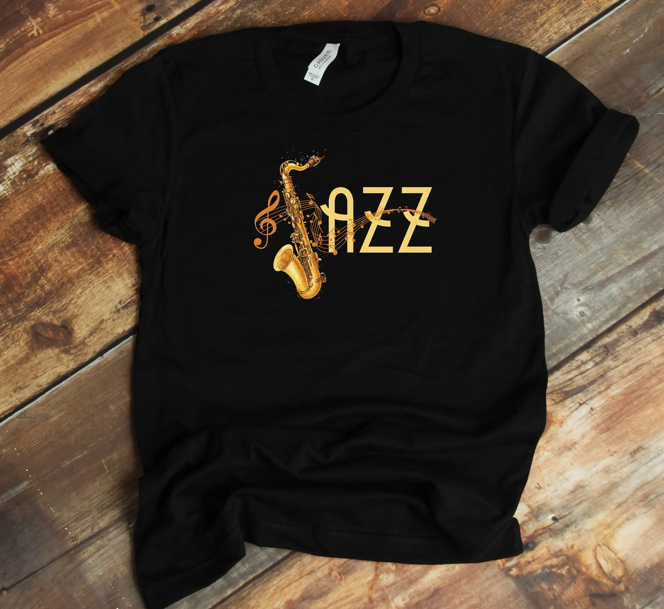 Saxophone Player T Shirt Musician Jazz Music Lover Funny Saxophonist