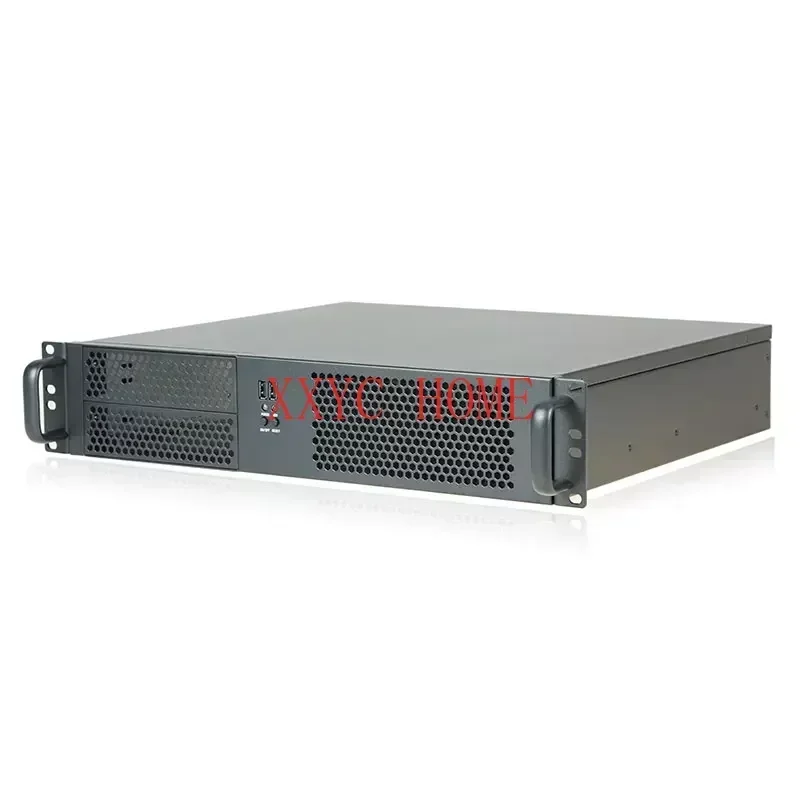 2U chassis, ultra short 1.2MM steel plate 390MM installationpower firewall gateway DVR chassis, HTC chassis