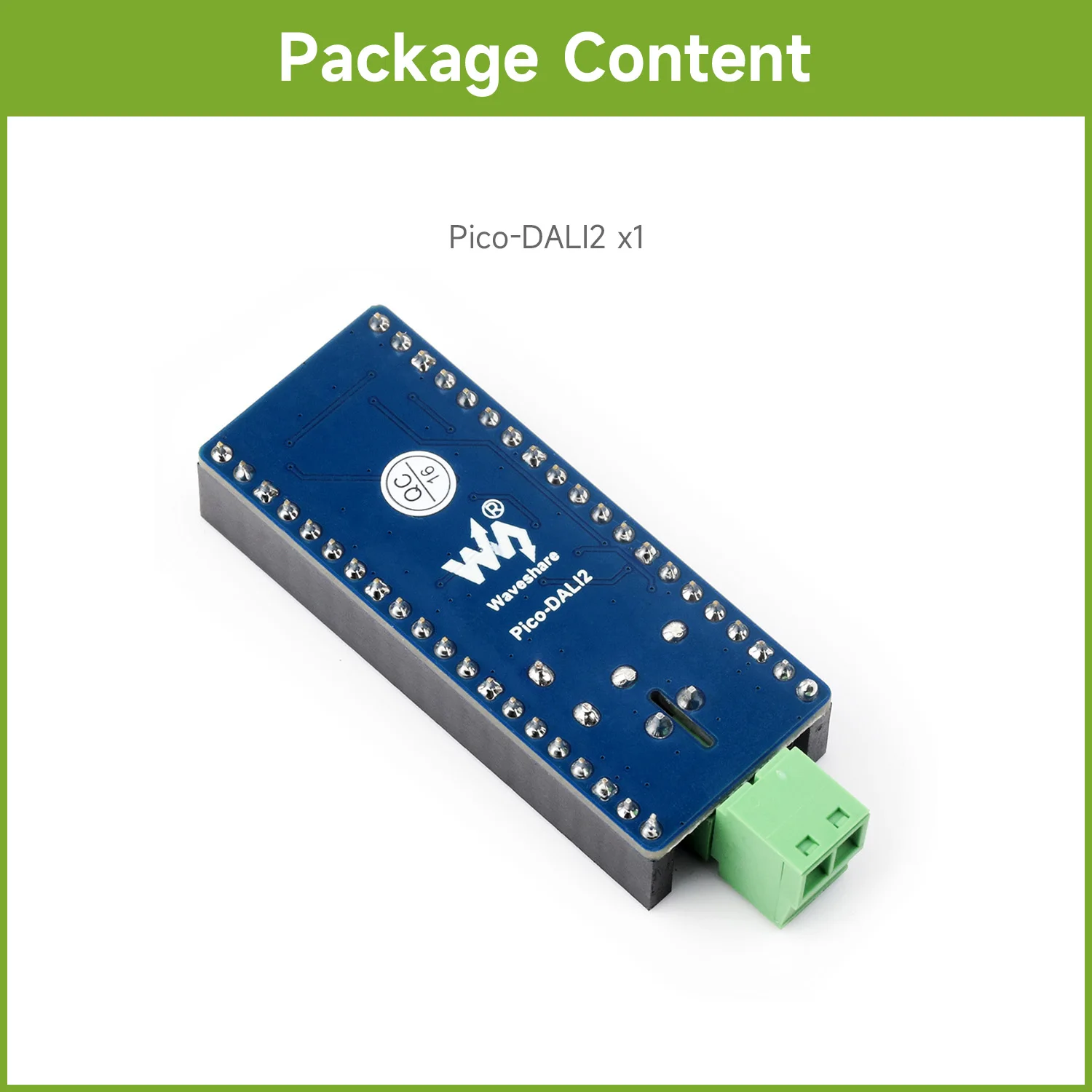 Picture 6: Waveshare DALI2 expansion Module for ESP32-Pico series boards, Supports DALI Communication for Customized