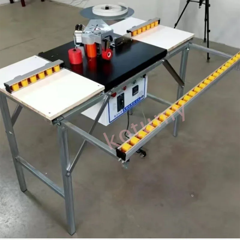 Durable and low-priced Household Woodworking Edge Banding Machine Enlarge Widened Telescopic Platform Foldable Edge Bander