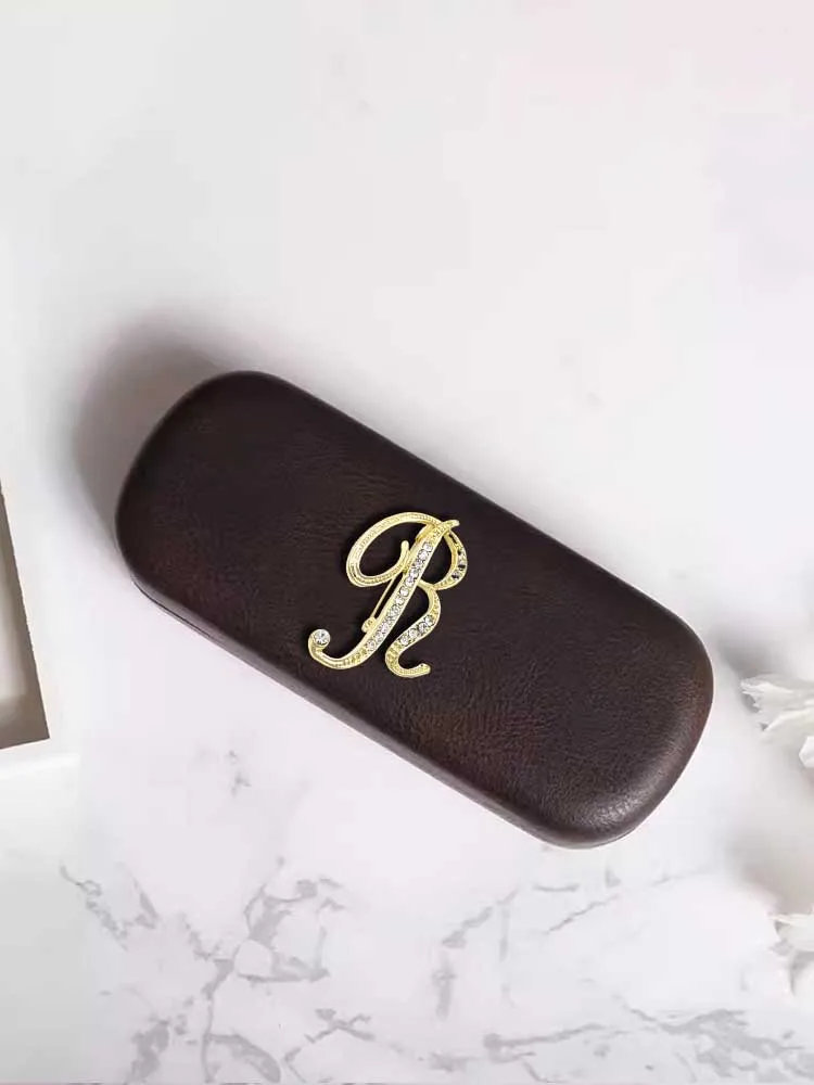 

Customized Fashionable Myopia Glasses Case PU with Steel Plate Portable Personalized Customer NameMetallic Tone: Smooth Craftsma