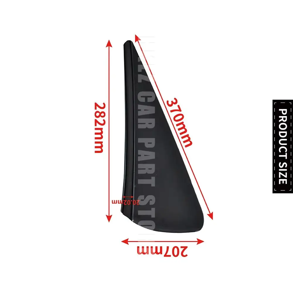 New For Mercedes-Benz A-Class W169 A1696900187 Wing Side Door Mirror Panel Trim L/R ABS Black Car Accessories A1696900287