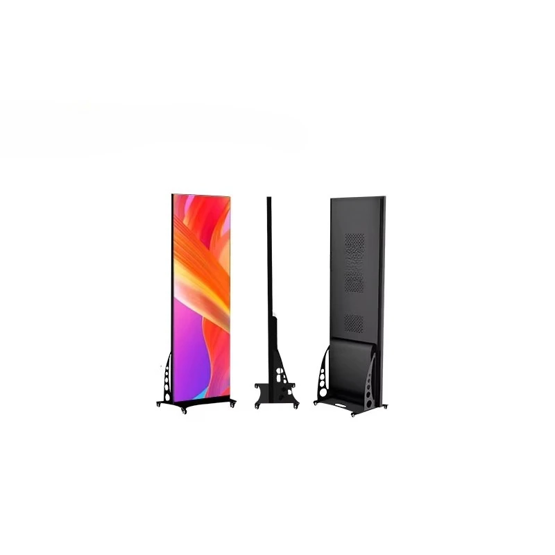 P2.5mm Indoor Frame LED Display Screen Floor Standing LED Poster Display for Marketing Advertising