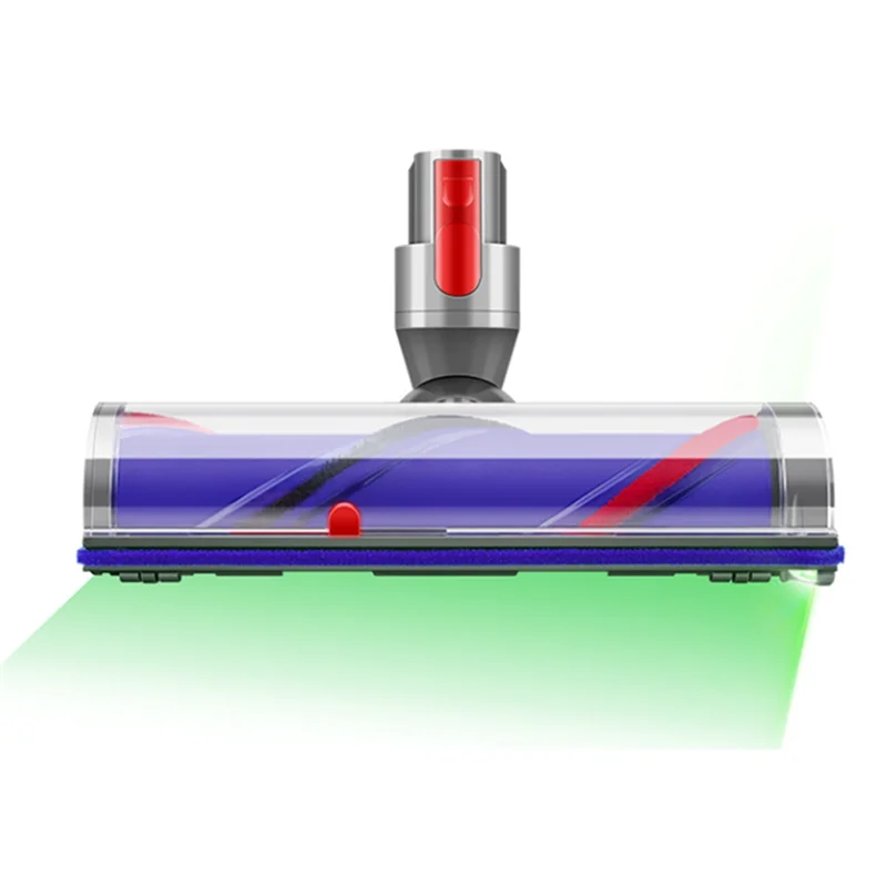 

B98A-Для DYSON V7 V8 V10 V11 V15 Вакуумные насадки Светодиодная подсветка Быстросъемные щетки для чистки головок для использования на деревянном полом